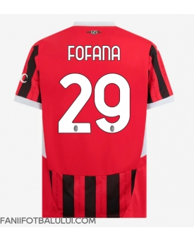 AC Milan Youssouf Fofana #29 Tricou Fotbal Replică 2024-25 Barbati Acasa